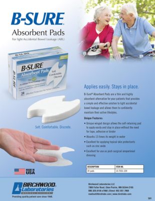 B-Sure Absorbent Pads